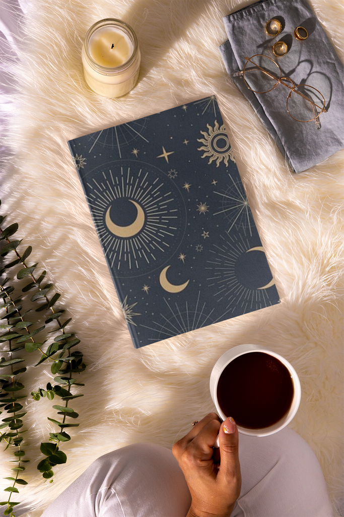 Celestial Lined Journal for Women